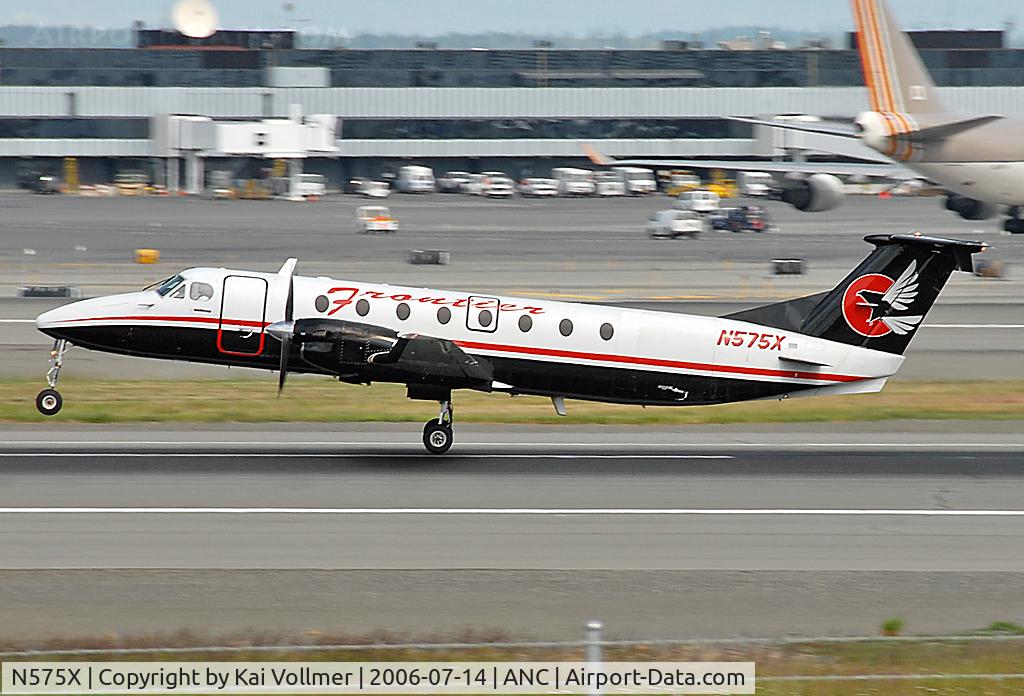 N575X, 1991 Beech 1900C C/N UC-149, taking off Rwy 24L