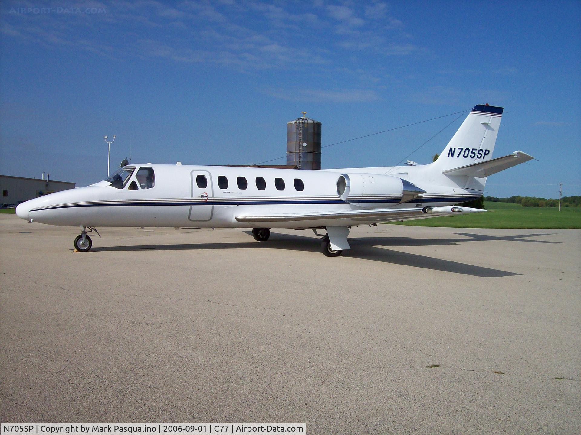N705SP, 1985 Cessna S550 Citation IIS C/N S550-0048, Cessna S550