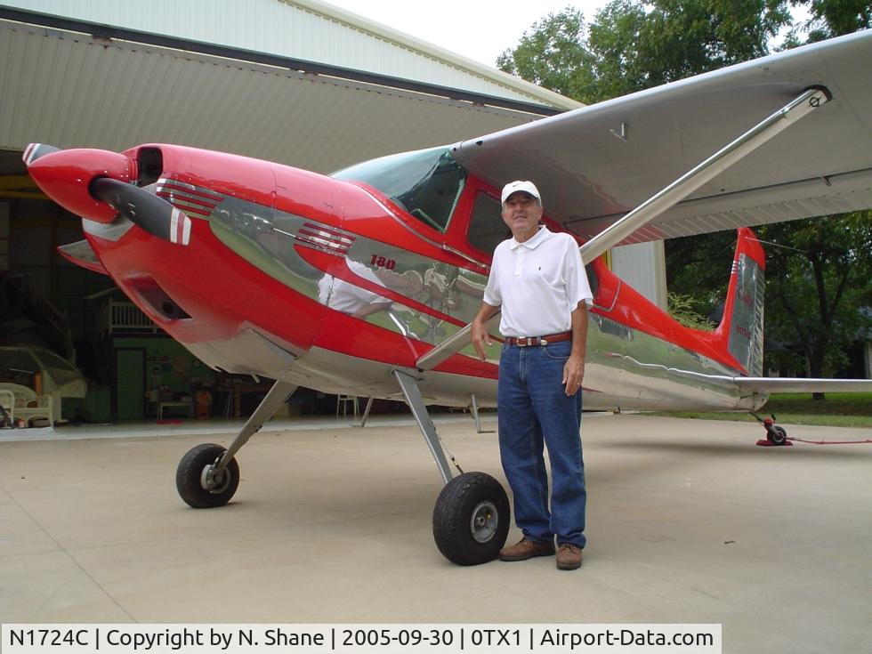 N1724C, 1953 Cessna 180 C/N 30424, Cessna 180