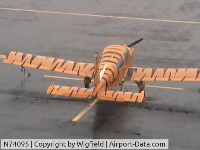 N74095, 1975 Grumman American AA-5B Tiger C/N AA5B-0133, N74095