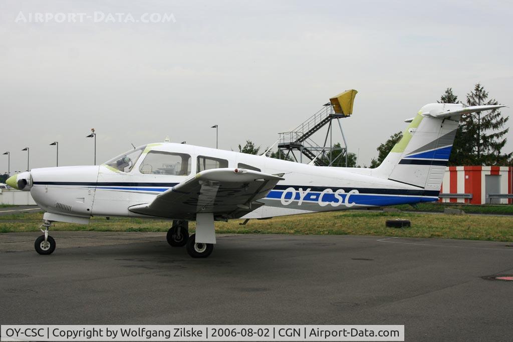 OY-CSC, 1979 Piper PA-28R-201 Cherokee Arrow III C/N 28R-7918135, visitor