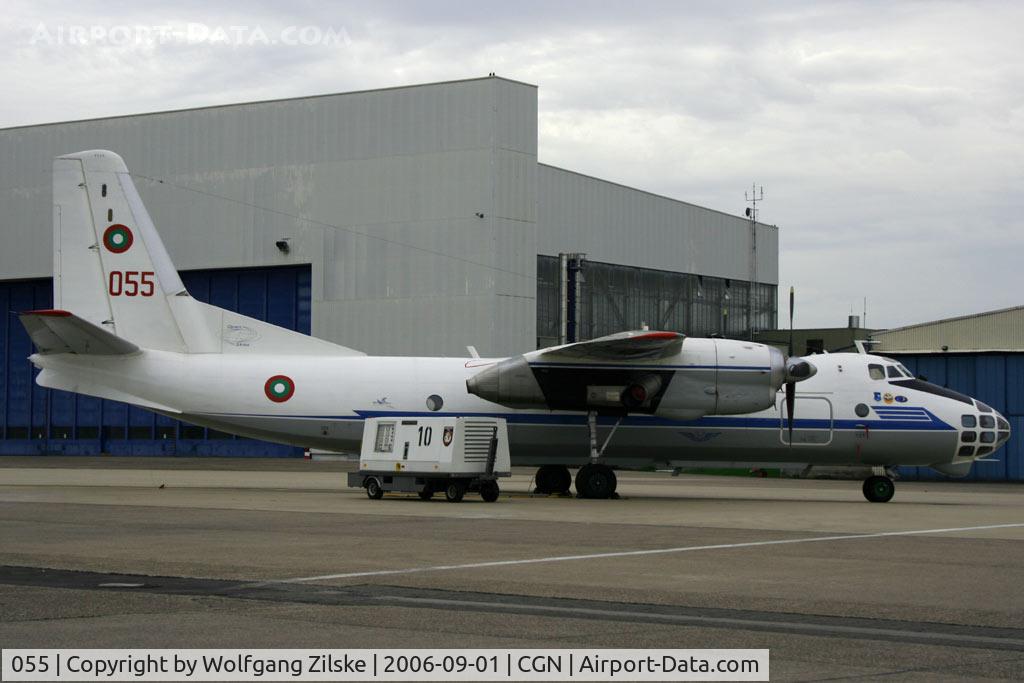 055, Antonov An-30 C/N 0802, rare visitor