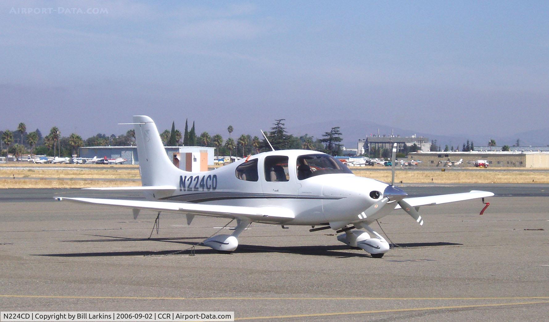 N224CD, 2001 Cirrus SR20 C/N 1127, A visitor from Nevada