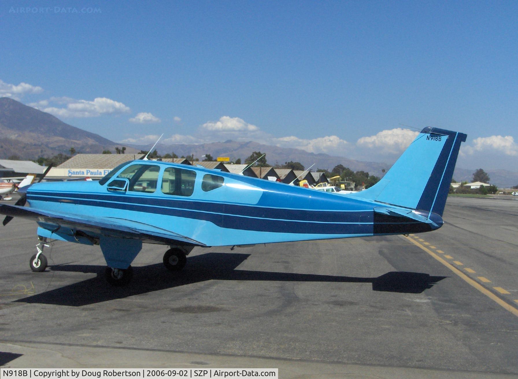 N918B, 1962 Beech 35-A33 Debonair C/N CD-365, 1962 Beech 35-33A DEBONAIR, Continental IO-470-J 225 Hp, refueling