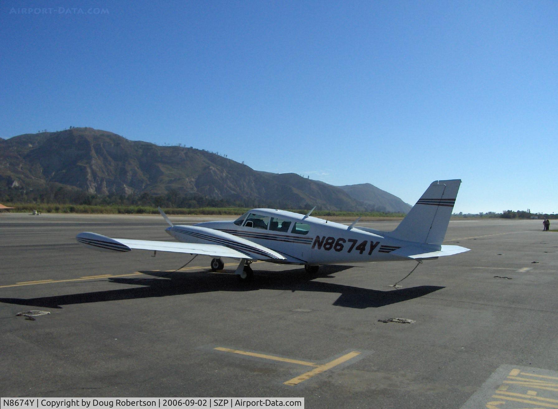 N8674Y, 1969 Piper PA-30-160 Twin Comanche Twin Comanche C/N 30-1818, 1969 Piper PA-30 TWIN COMANCHE, two Lycoming O-320 160 Hp