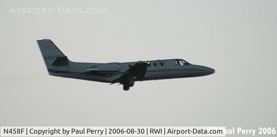N458F, 2001 Cessna 550 C/N 550-0986, Getting airborne about five minutes before the thunderstom hit