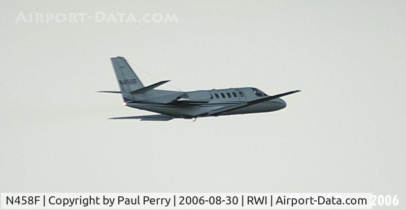 N458F, 2001 Cessna 550 C/N 550-0986, Gear all tucked in, ready for a two hour flight