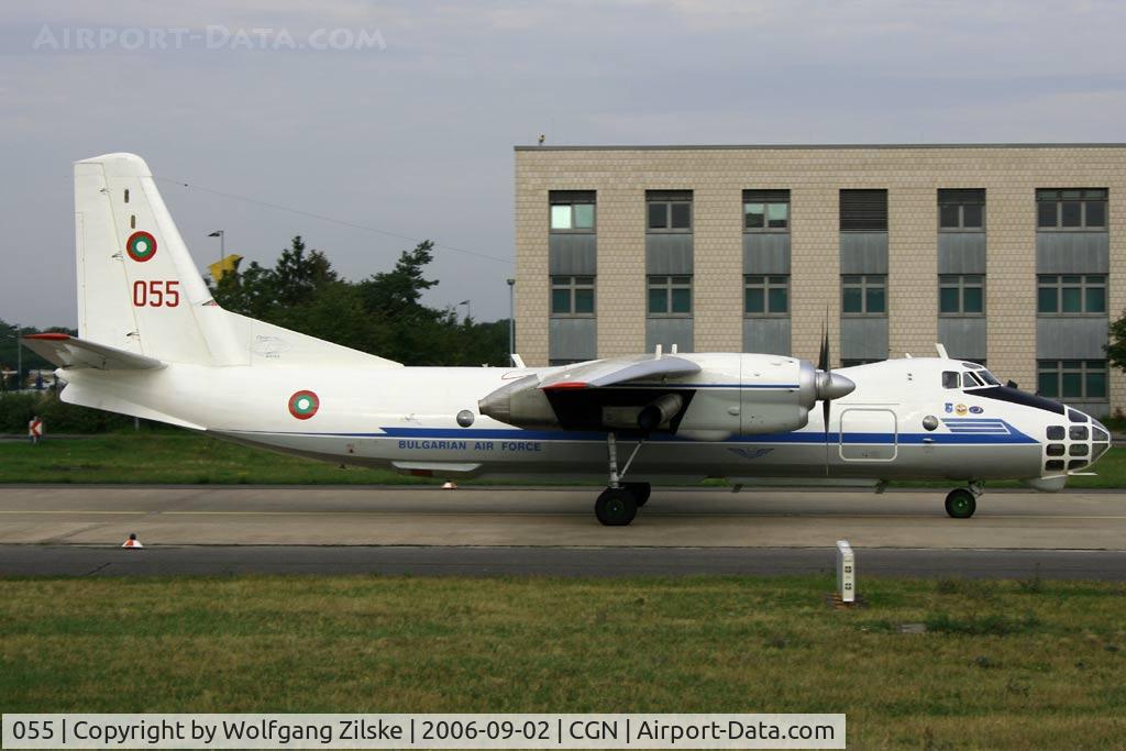 055, Antonov An-30 C/N 0802, rare visitor
