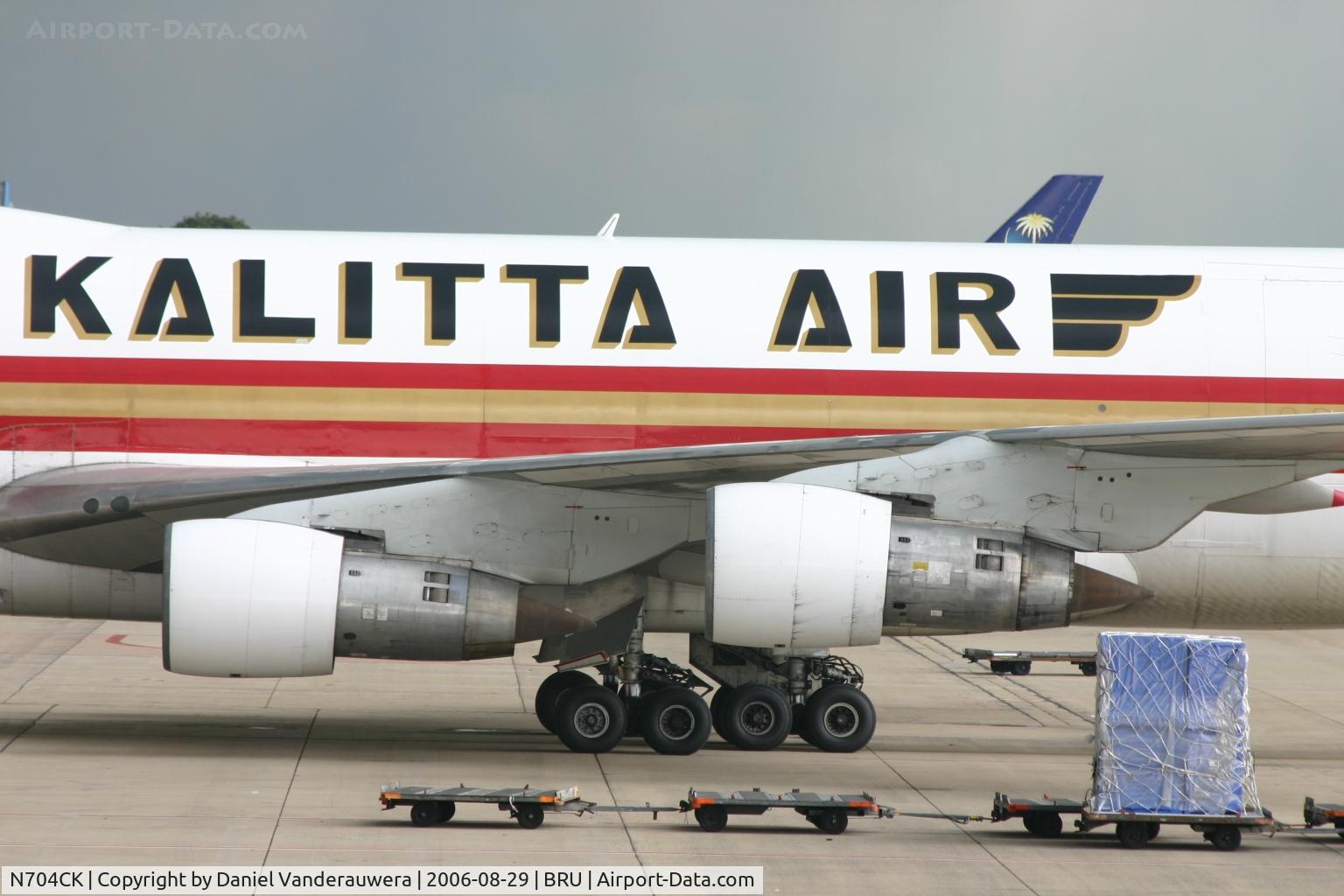 N704CK, 1980 Boeing 747-209F C/N 22299, detail