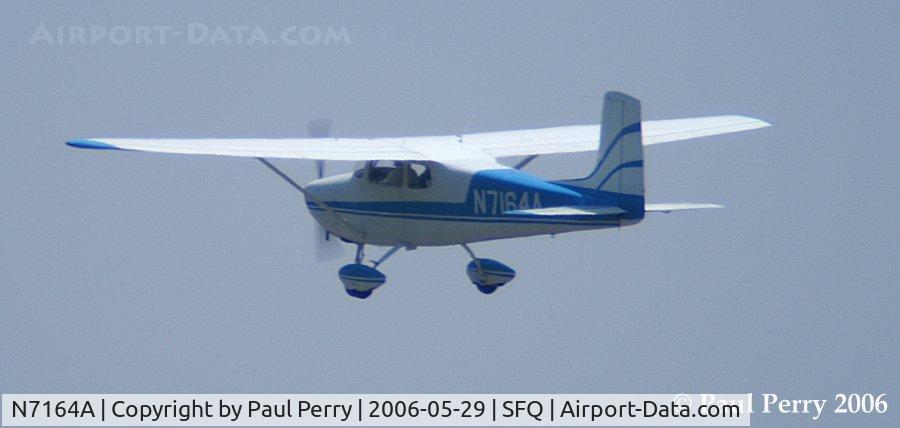 N7164A, 1956 Cessna 172 C/N 29264, Zooming around Suffolk, making some hours