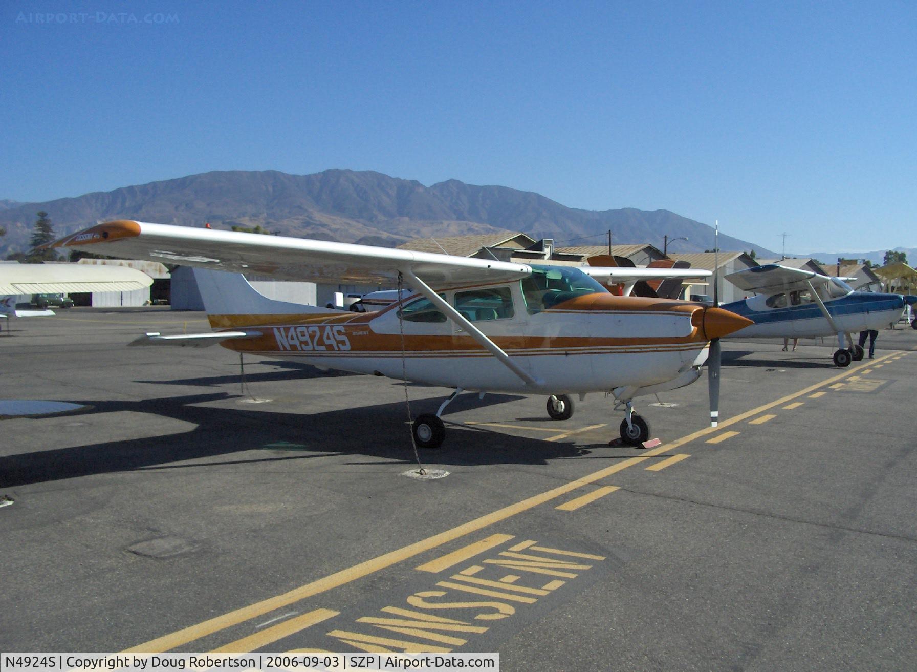 N4924S, 1980 Cessna TR182 Turbo Skylane RG C/N R18201463, 1980 Cessna TR182 TURBO SKYLANE RG II, Lycoming O-540-L3C5D 235 Hp, retractible gear
