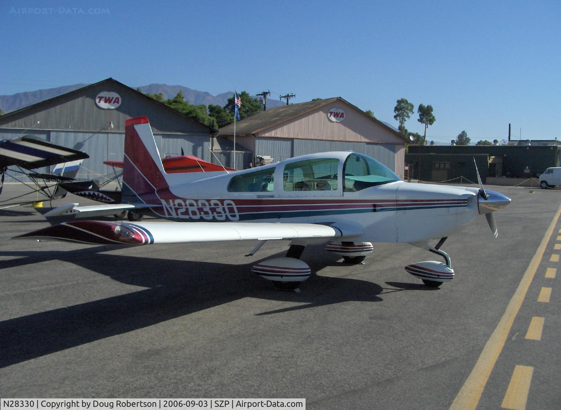 N28330, 1977 Grumman American AA-5B Tiger C/N AA5B0563, 1977 Grumman American AA-5B TIGER, Lycoming O&VO-360 180 Hp