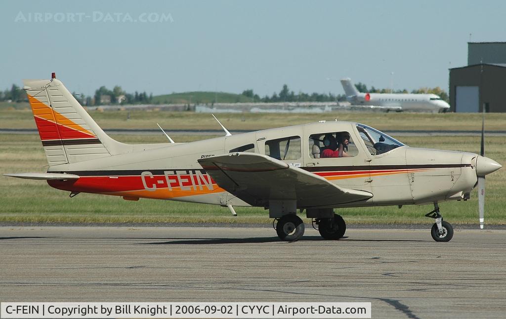 C-FEIN, 1979 Piper PA-28-161 C/N 28-8016178, Heading for a top-up.