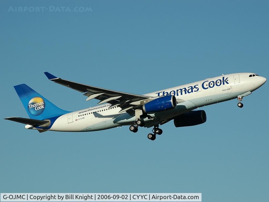 G-OJMC, 2002 Airbus A330-243 C/N 456, Leaving for Gatwick - 4hrs late.