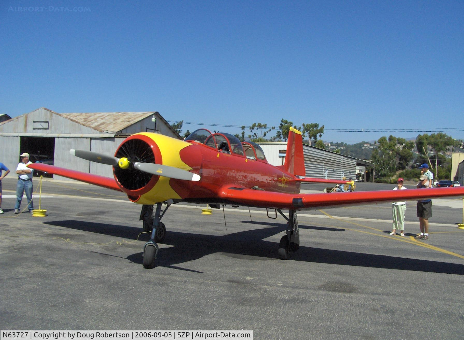 N63727, 1977 Nanchang CJ-6A C/N 1832035, 1977 Nanchang China CJ-6A, Huosai 6A 9 cylinder radial 285 Hp, refueling