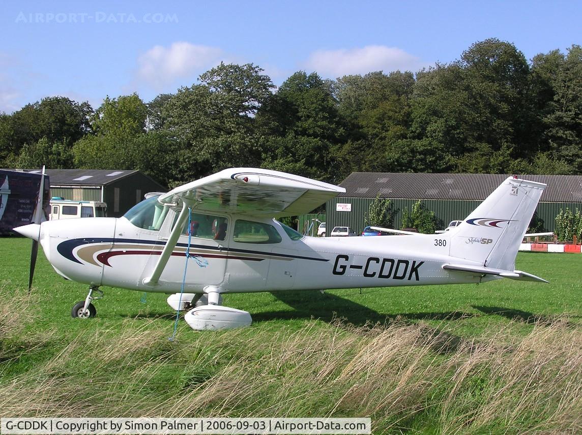 G-CDDK, 1974 Cessna 172M Skyhawk C/N 172-65258, Cessna 172M Skyhawk SP at Enstone