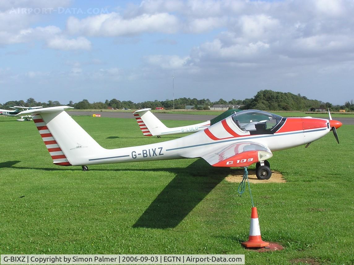 G-BIXZ, 1981 Grob G-109 C/N 6019, Grob G109 at Enstone