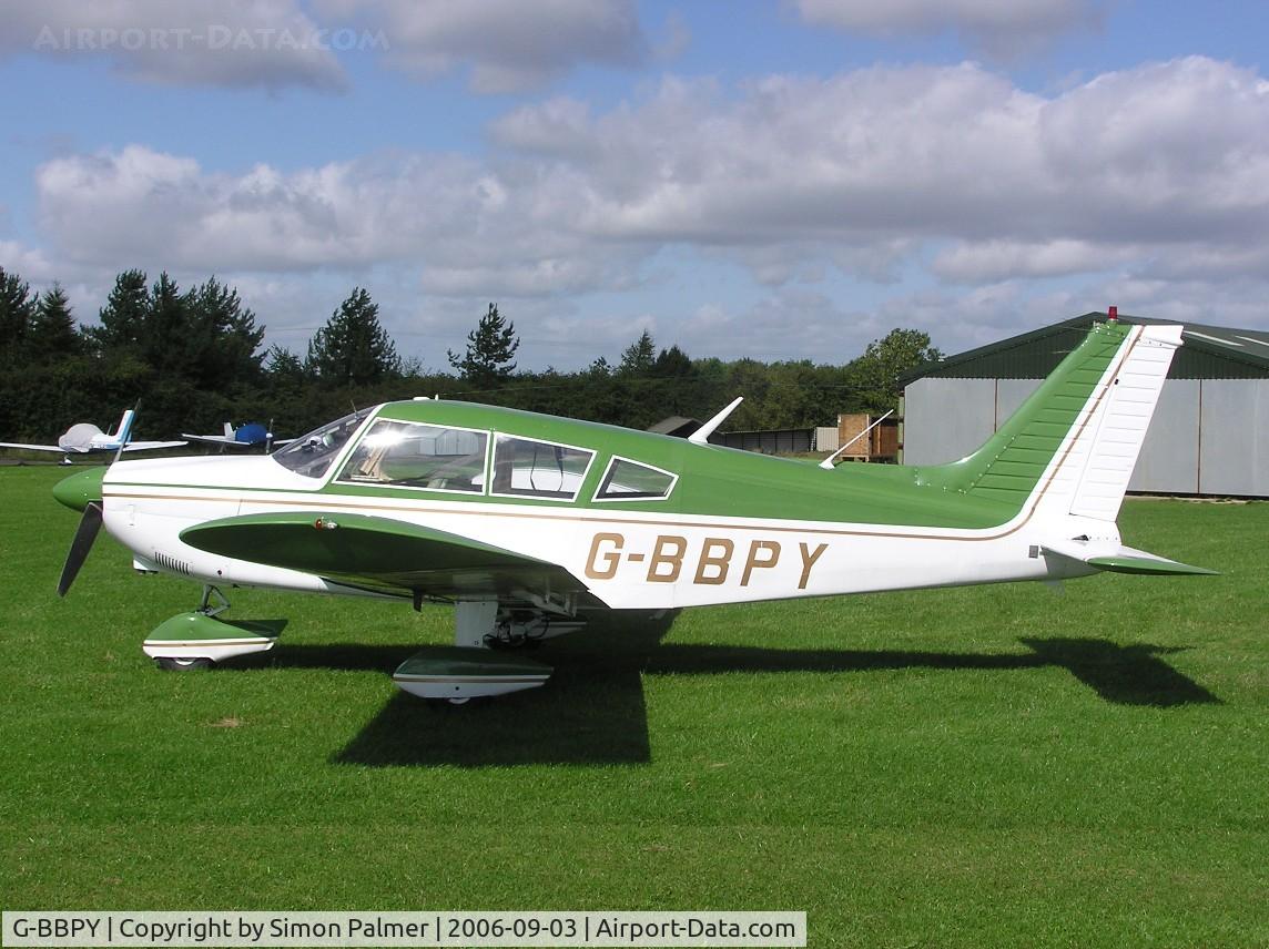 G-BBPY, 1973 Piper PA-28-180 Cherokee Challenger C/N 28-7305590, PA-28 Challenger at Hinton-in-the-Hedges