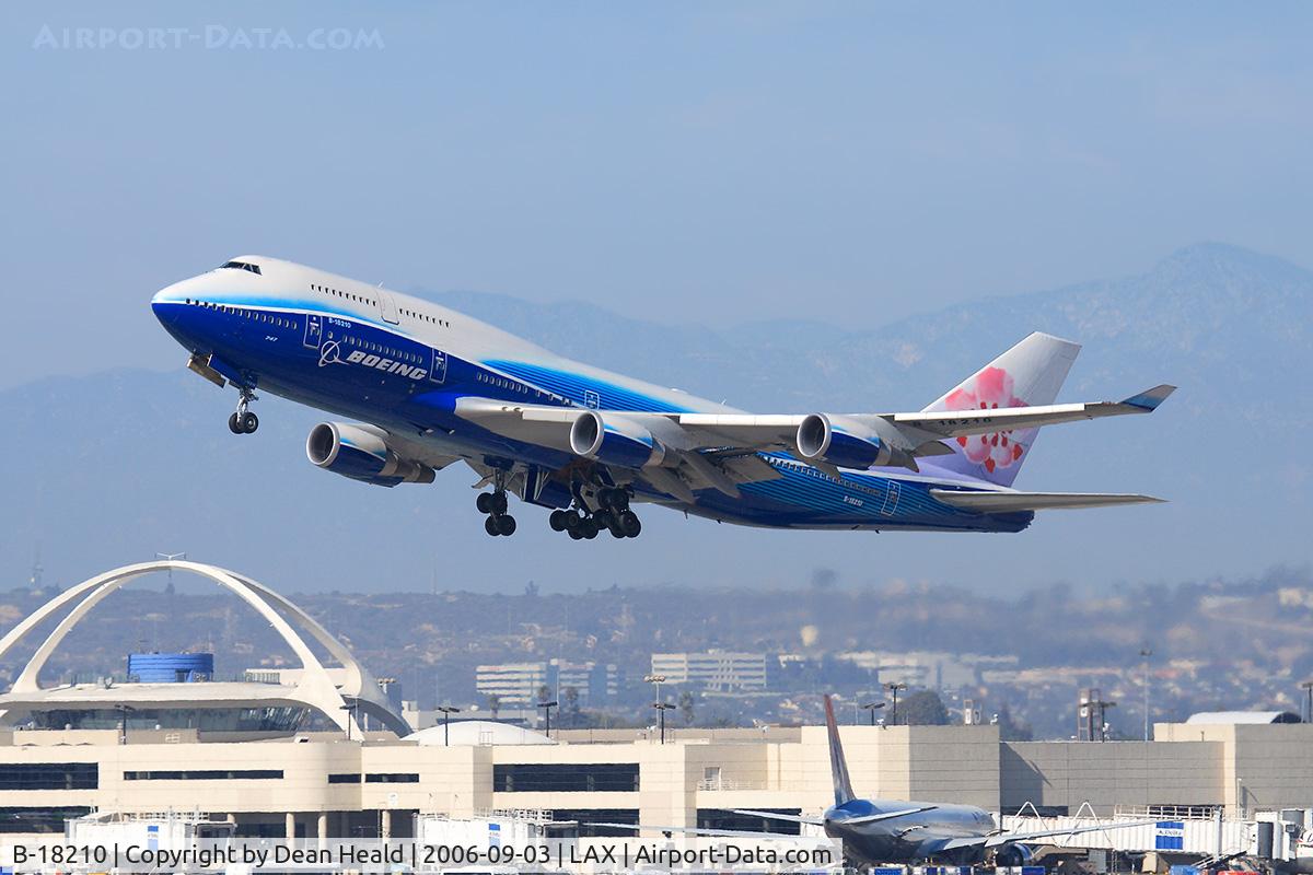 B-18210, 2004 Boeing 747-409 C/N 33734, China Airlines B-18210 