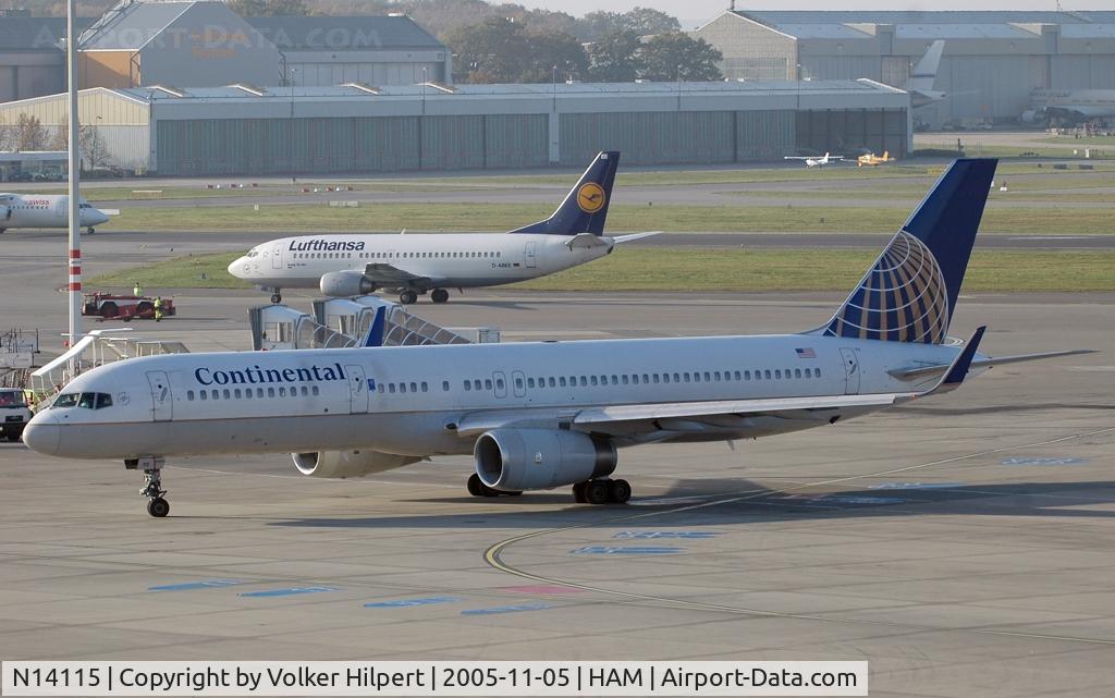 N14115, 1995 Boeing 757-224 C/N 27557, nice winglets