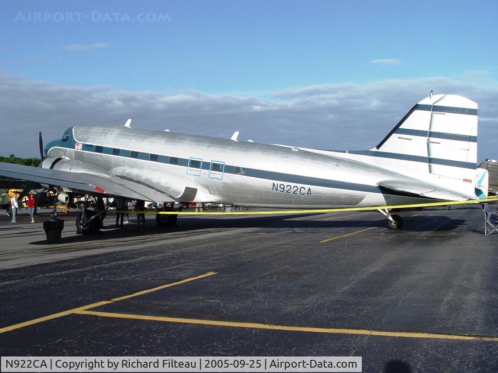 N922CA, 1940 Douglas DC-3A-S4C4G C/N 2204, Douglas DC-3 