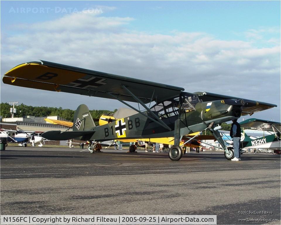 N156FC, Fieseler Fi-156-C1 Storch C/N 4621, Fiesler Fi-156 Storch