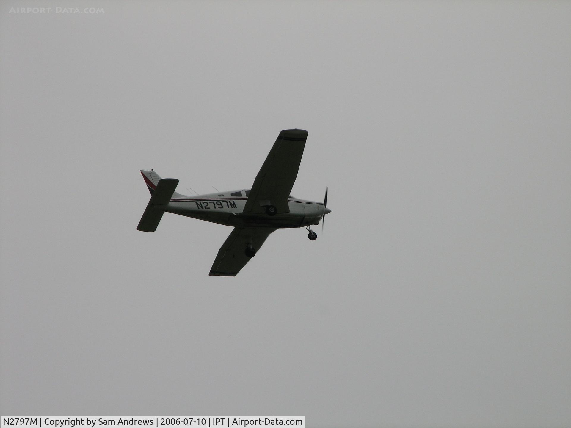 N2797M, 1977 Piper PA-28-161 C/N 28-7816311, On there way back to AVP