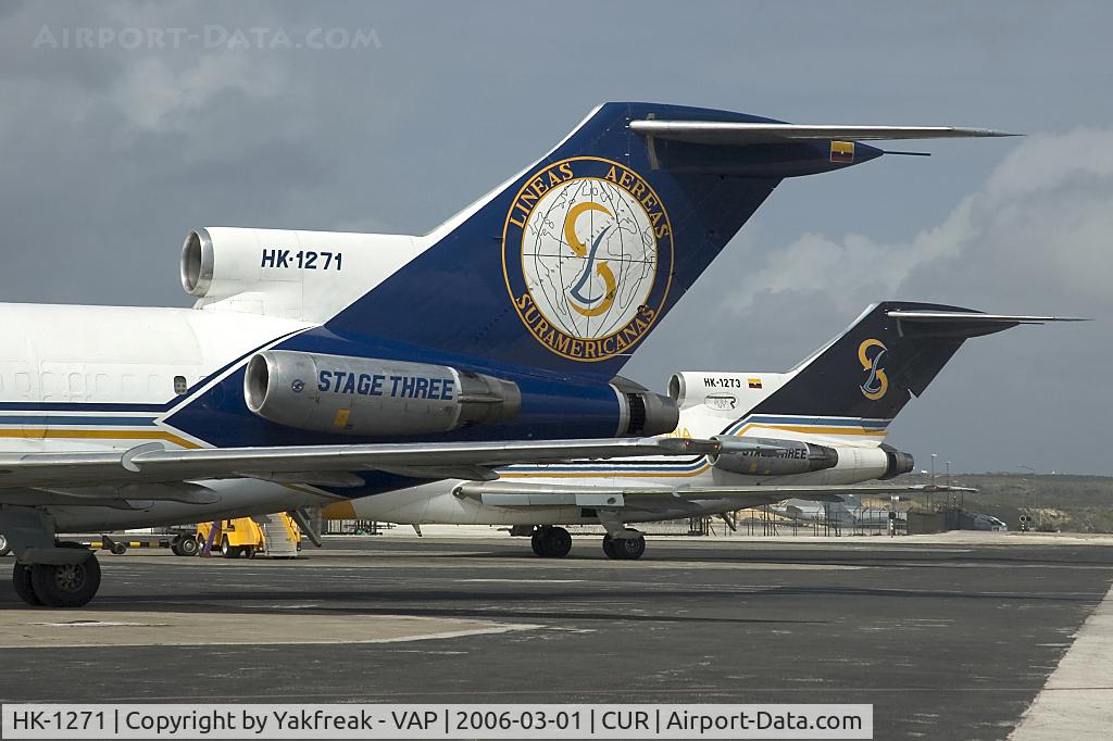 HK-1271, 1967 Boeing 727-24C C/N 19524, LAS Lineas Aereas Suramericanas Boeing 727-100F