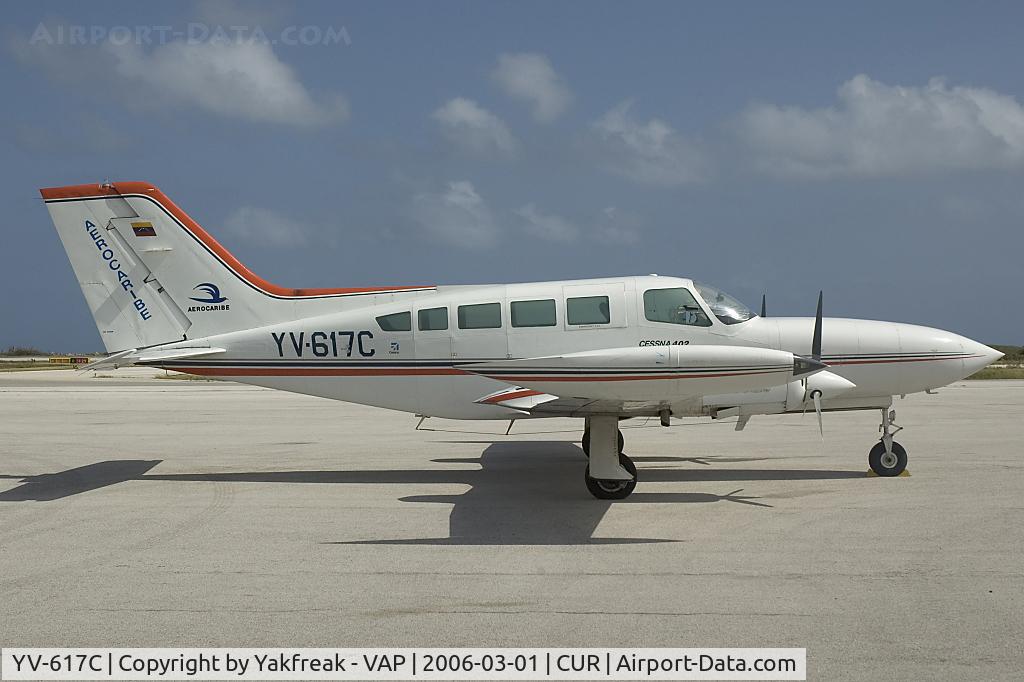 YV-617C, Cessna 402B Businessliner C/N 402B0896, Aerocaribe Cessna 402