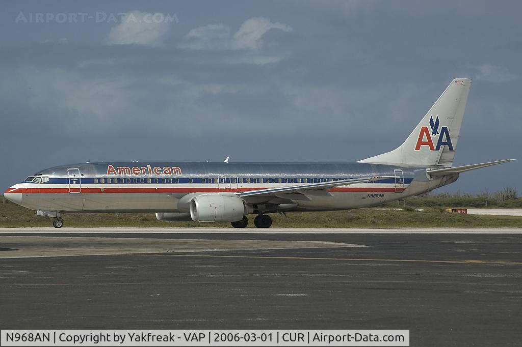 N968AN, 2001 Boeing 737-823 C/N 30095, American Airlines Boeing 737-800