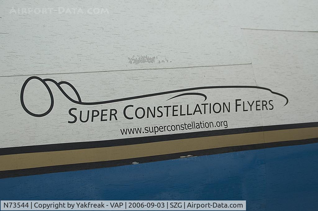 N73544, 1955 Lockheed C-121C Super Constellation (L-1049F) C/N 1049F-4175, Super Constellation Flyers L1049 Constellation