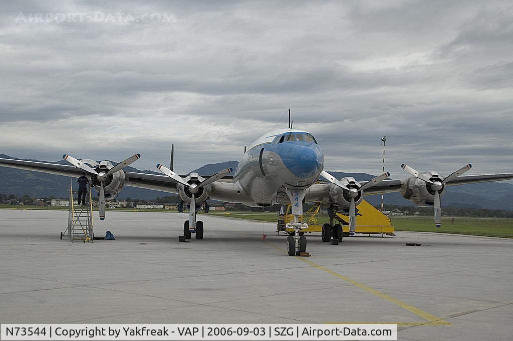 N73544, 1955 Lockheed C-121C Super Constellation (L-1049F) C/N 1049F-4175, Super Constellation Flyers L1049 Constellation
