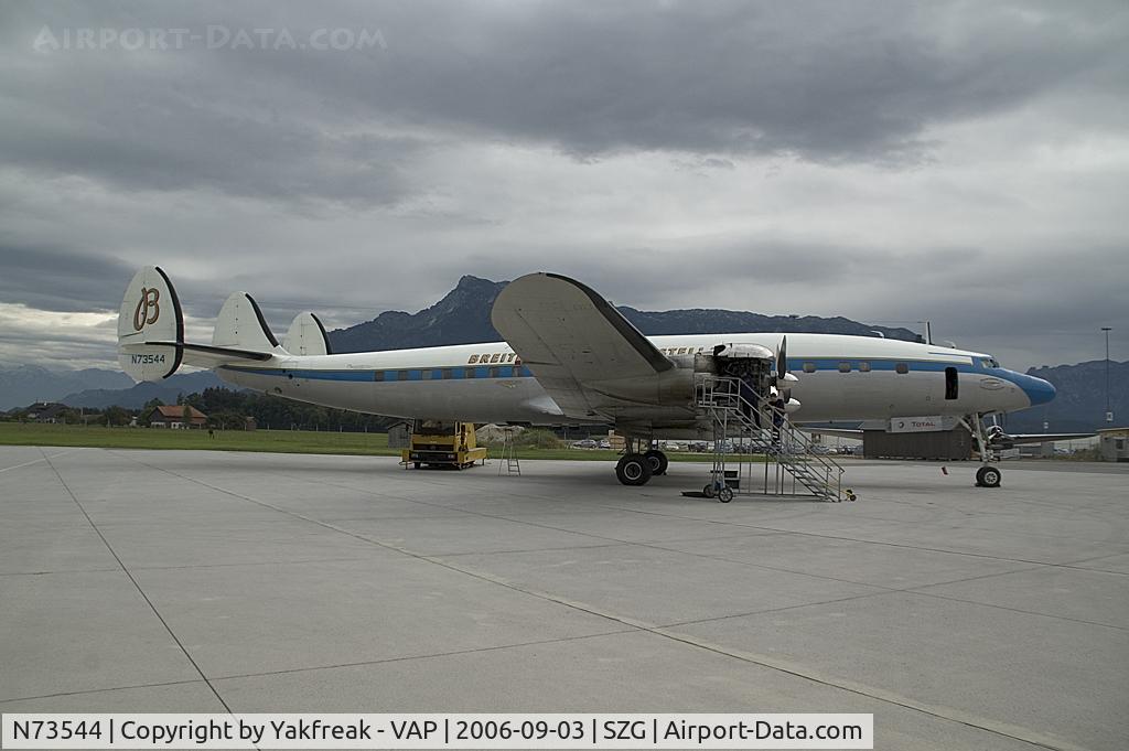 N73544, 1955 Lockheed C-121C Super Constellation (L-1049F) C/N 1049F-4175, Super Constellation Flyers L1049 Constellation
