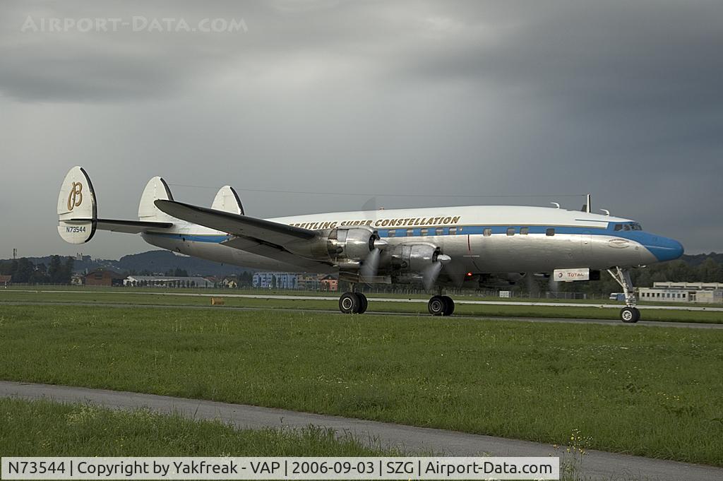 N73544, 1955 Lockheed C-121C Super Constellation (L-1049F) C/N 1049F-4175, Super Constellation Flyers L1049 Constellation