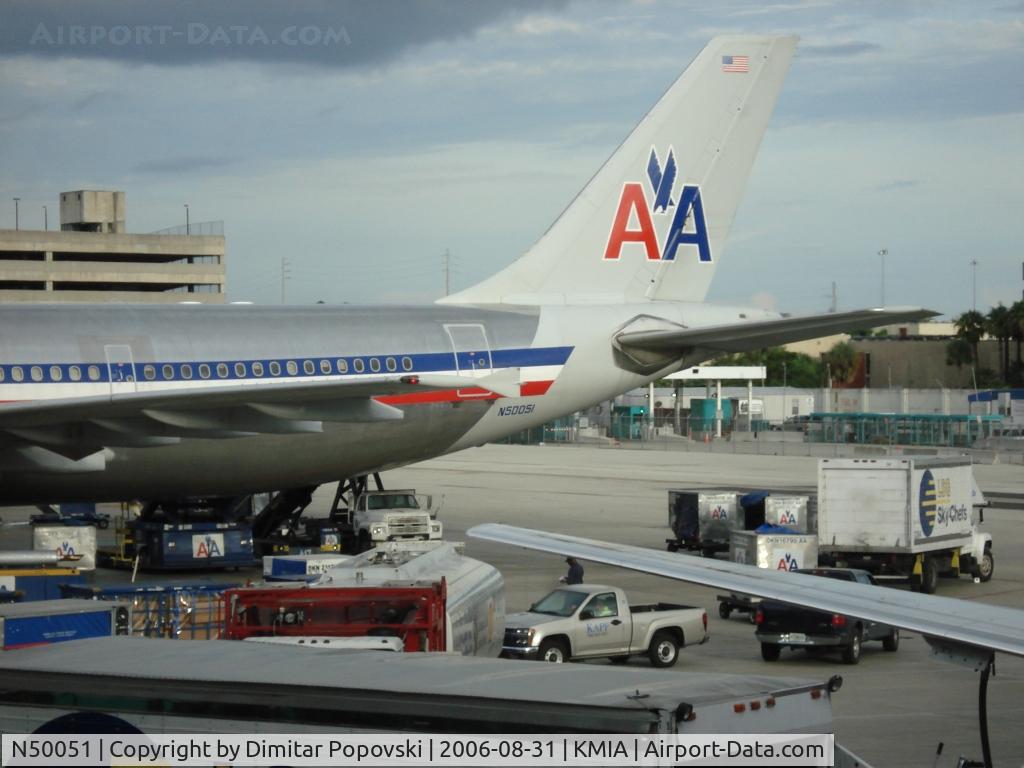 N50051, 1988 Airbus A300B4-605R C/N 459, Miami International Airport