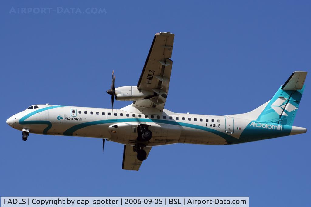 I-ADLS, 2000 ATR 72-212A C/N 634, inbound from DUS as Lufthansa 6 hotel hotel