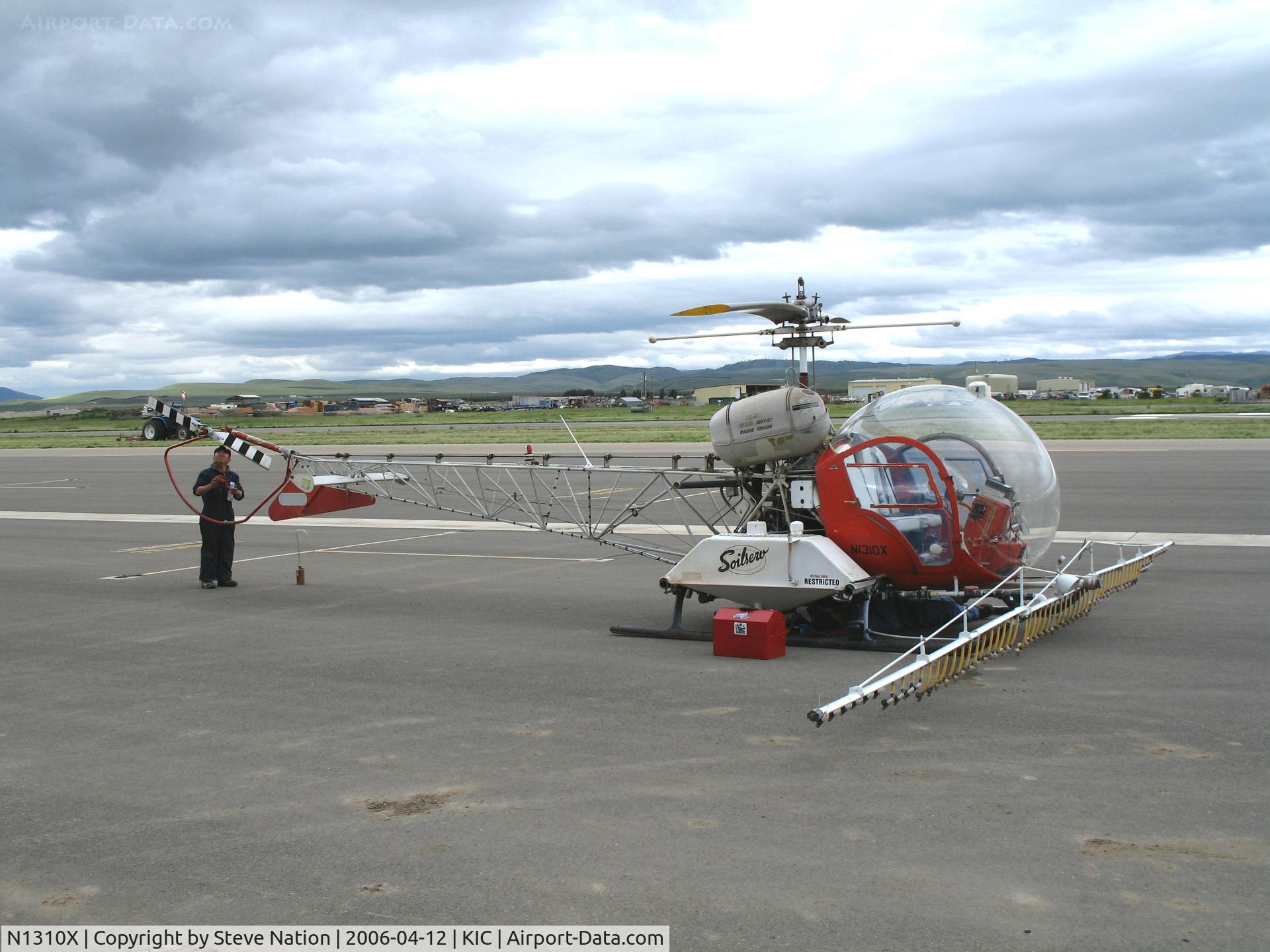 N1310X, 1966 Bell 47G-5 C/N 7814, 