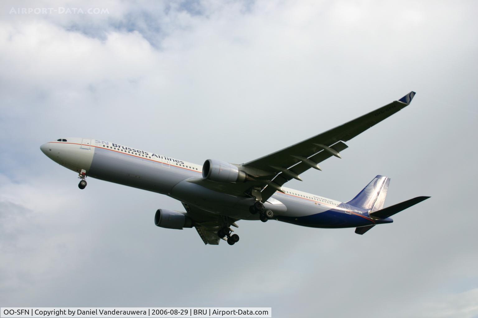 OO-SFN, 1993 Airbus A330-301 C/N 037, finally with SNBA livery