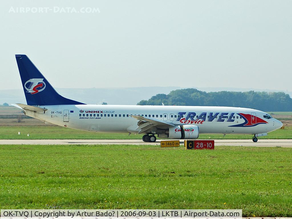 OK-TVQ, 2000 Boeing 737-86N C/N 28618, Travel Service