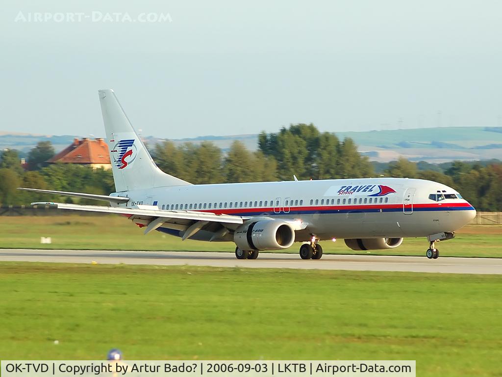 OK-TVD, 1999 Boeing 737-86N C/N 28595, Travel Service