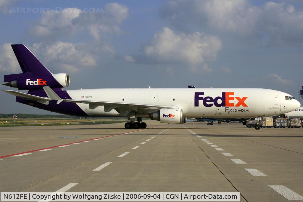 N612FE, 1993 McDonnell Douglas MD-11F C/N 48605, freighter