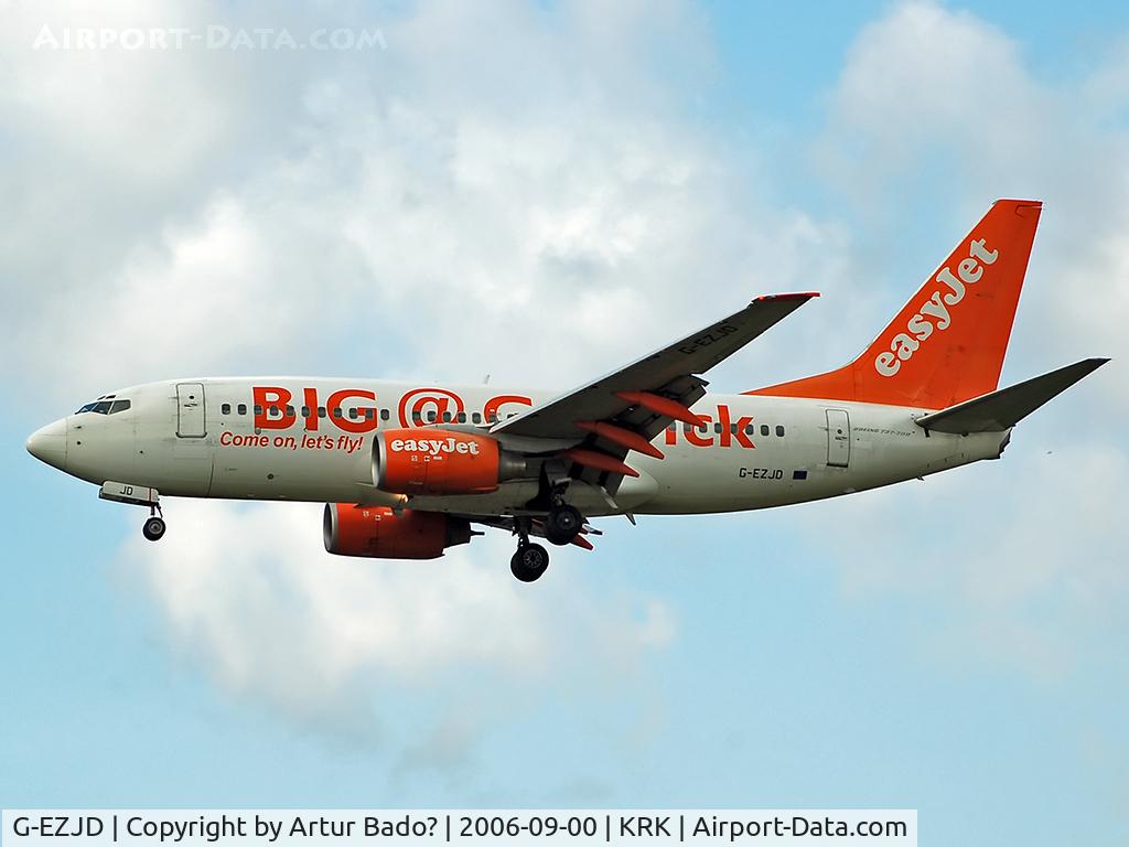 G-EZJD, 2001 Boeing 737-73V C/N 30242, EasyJet