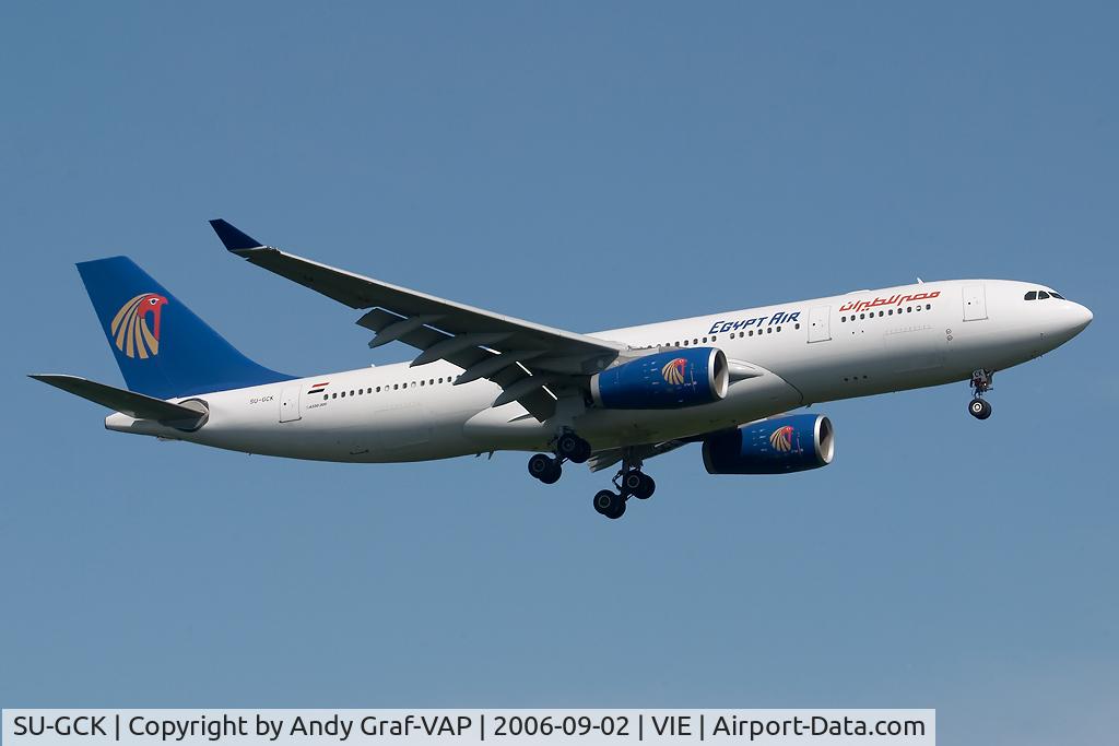 SU-GCK, 2006 Airbus A330-243 C/N 726, On final RWY16