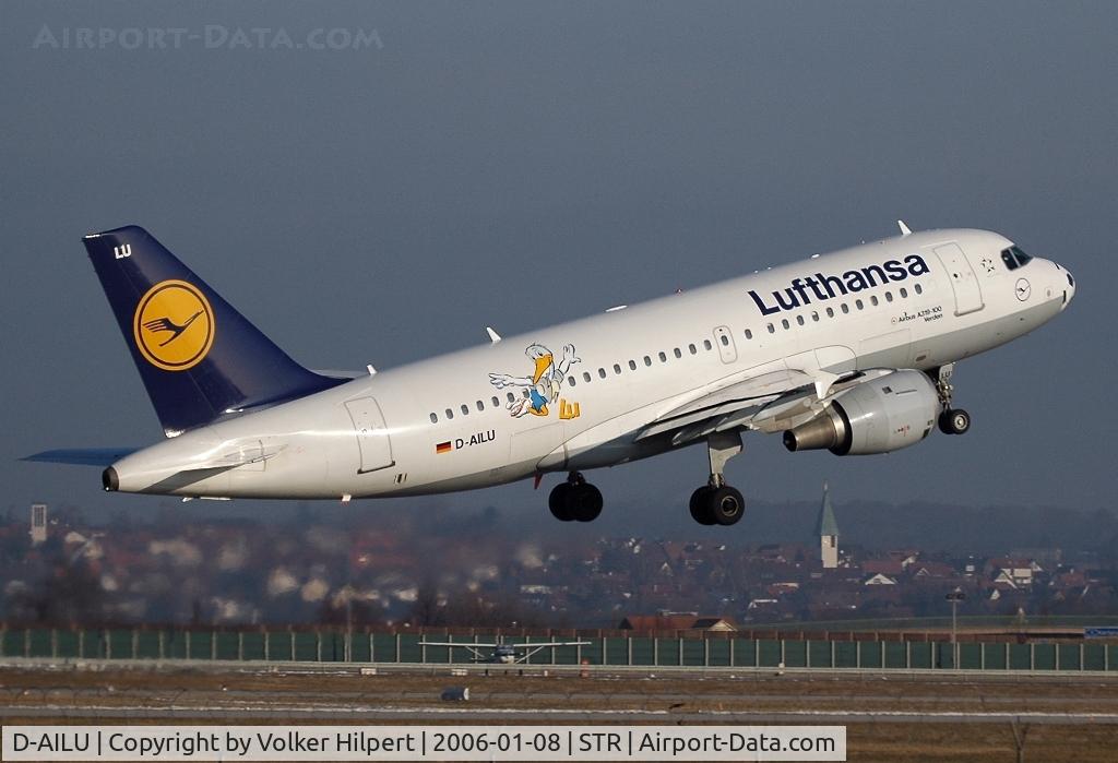 D-AILU, 1997 Airbus A319-114 C/N 744, nice stickers