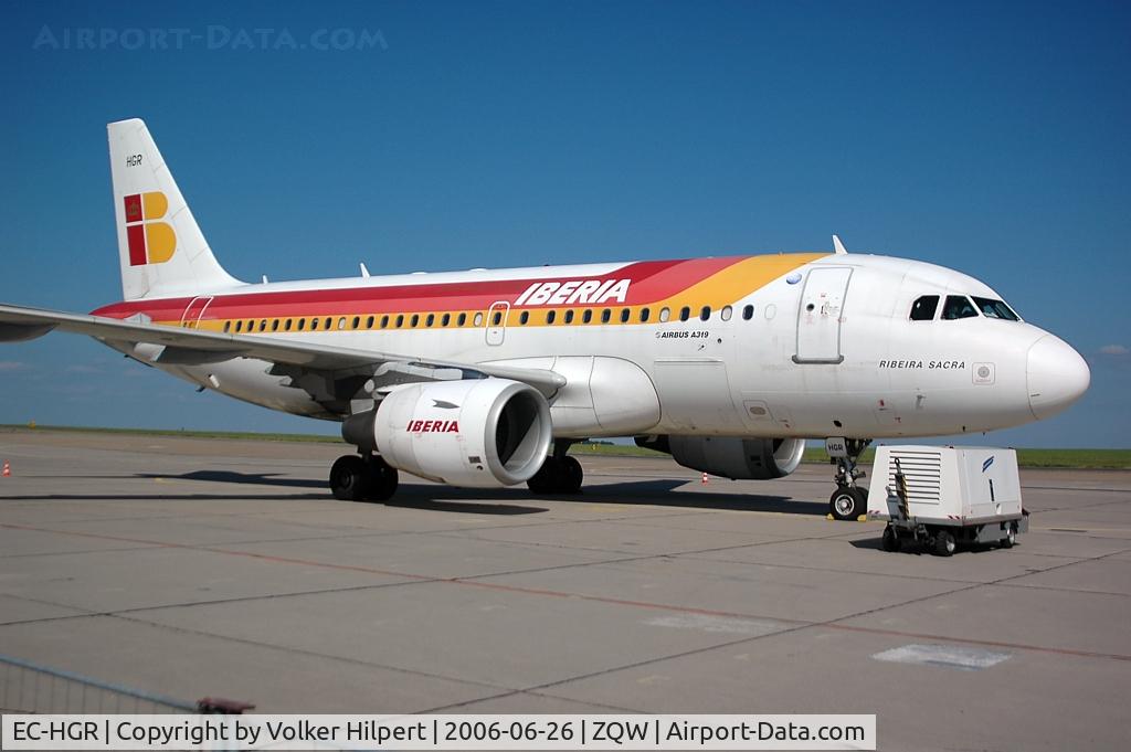 EC-HGR, 1999 Airbus A319-111 C/N 1154, soccer wm charter