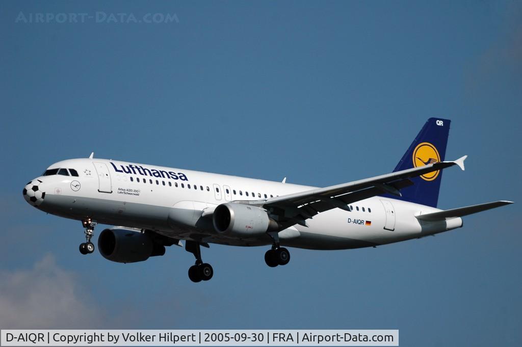D-AIQR, 1992 Airbus A320-211 C/N 382, still in Lufthansa colours
