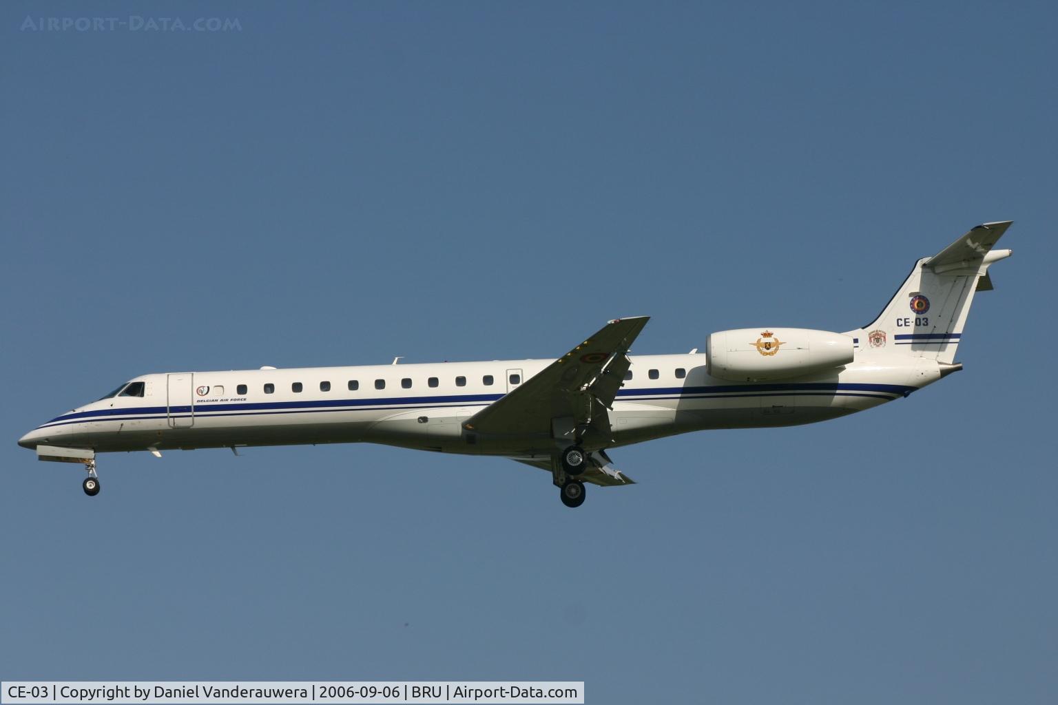 CE-03, 2001 Embraer ERJ-145LR (EMB-145LR) C/N 145526, tail flag replacement and indian head removed