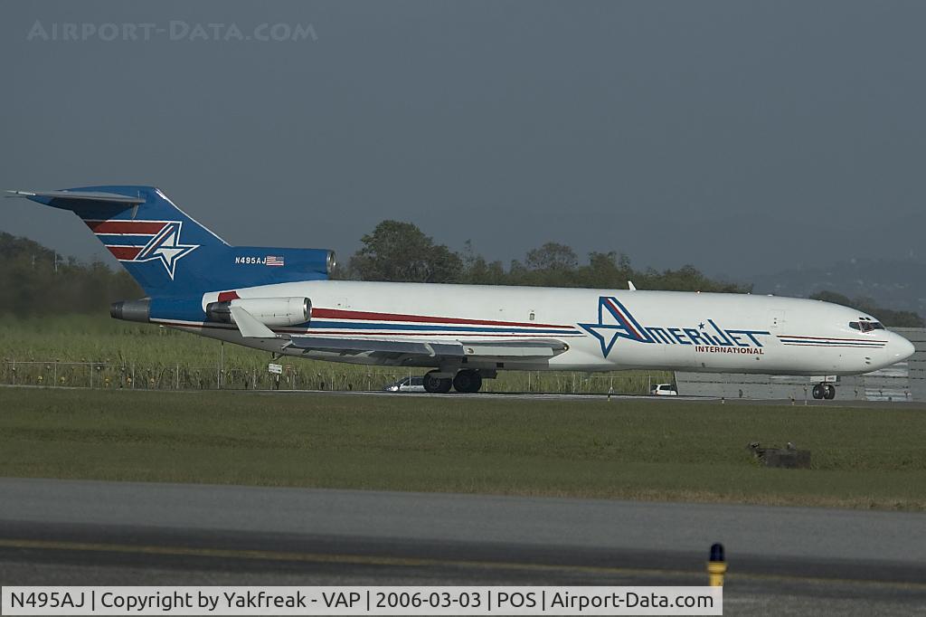 N495AJ, 1975 Boeing 727-233F C/N 20937, Amerijet Boeing 727-200F