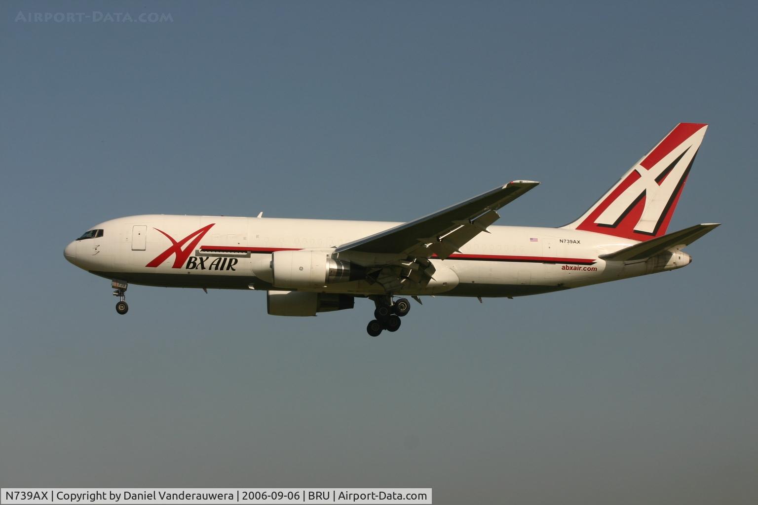 N739AX, 1982 Boeing 767-232 C/N 22216, arrival on rwy 25L