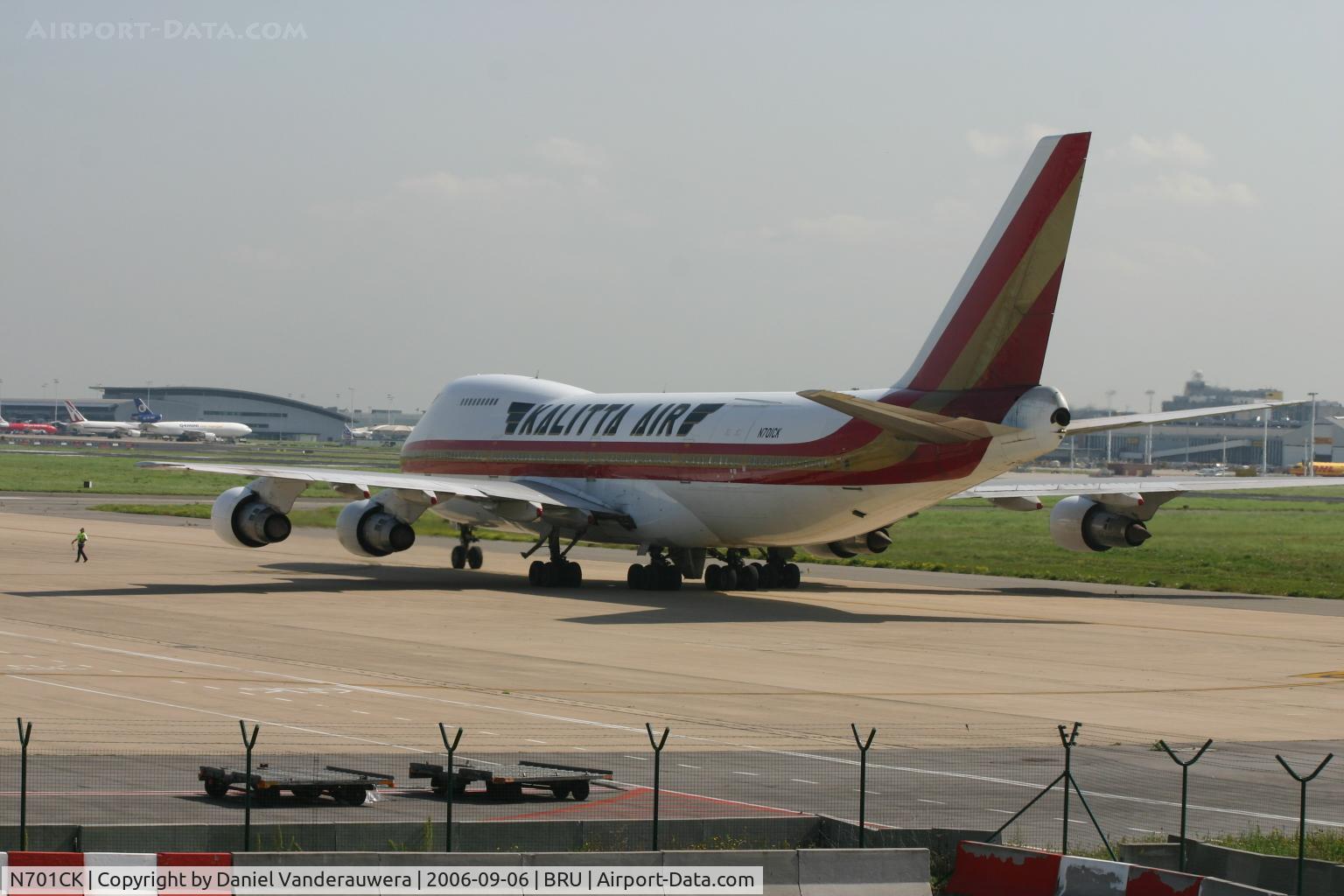 N701CK, 1979 Boeing 747-259B C/N 21730, departure is close